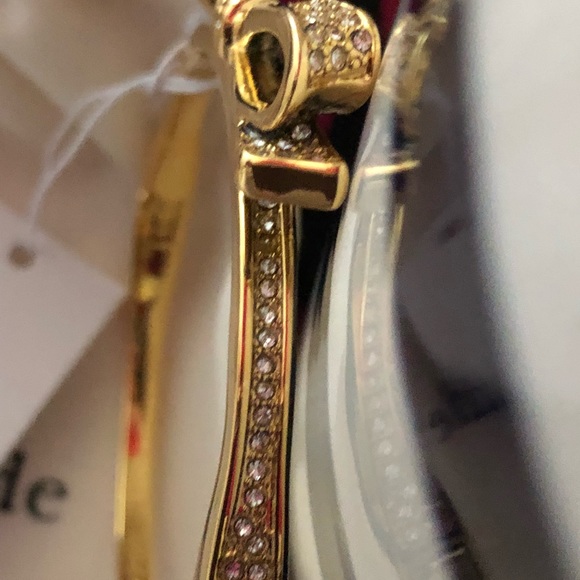 π Kate Spade β οΈ Tied up Pave Bow Bangle - Picture 6 of 8